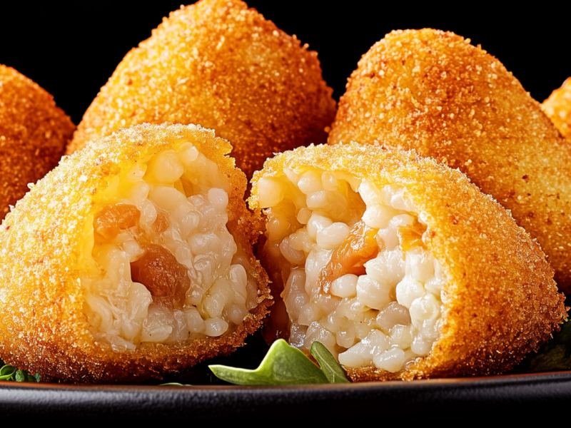 Arancini al ragù di pesce per Pasqua
