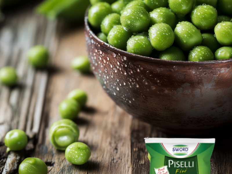 Piselli surgelati Sword - Legumi freschi e nutrienti
